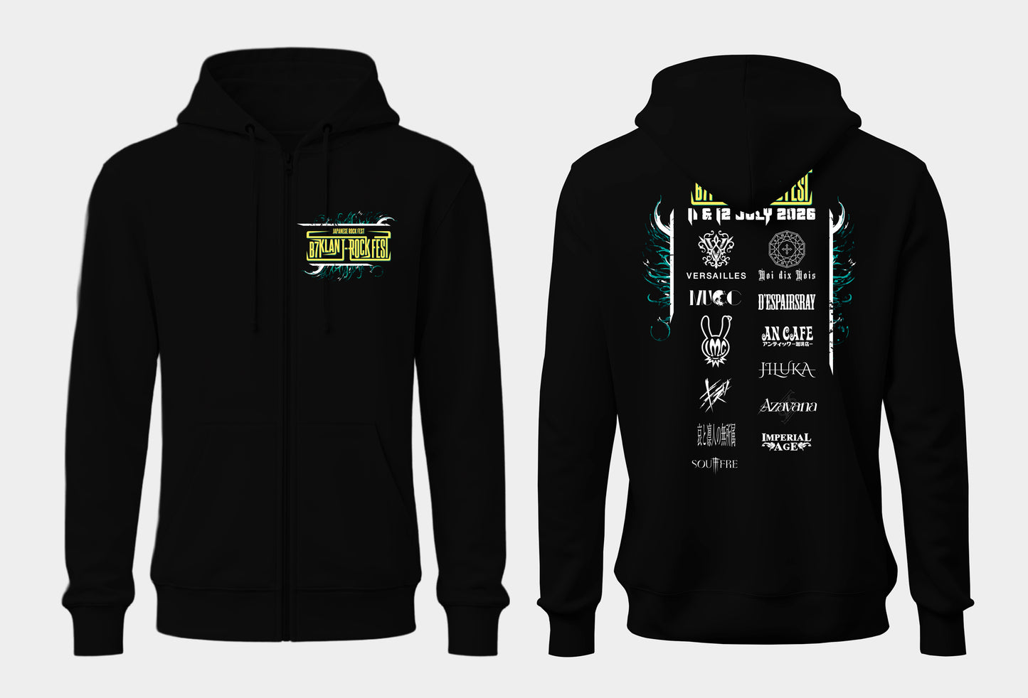 B7KLAN J-ROCK FEST - Hoodie Zip