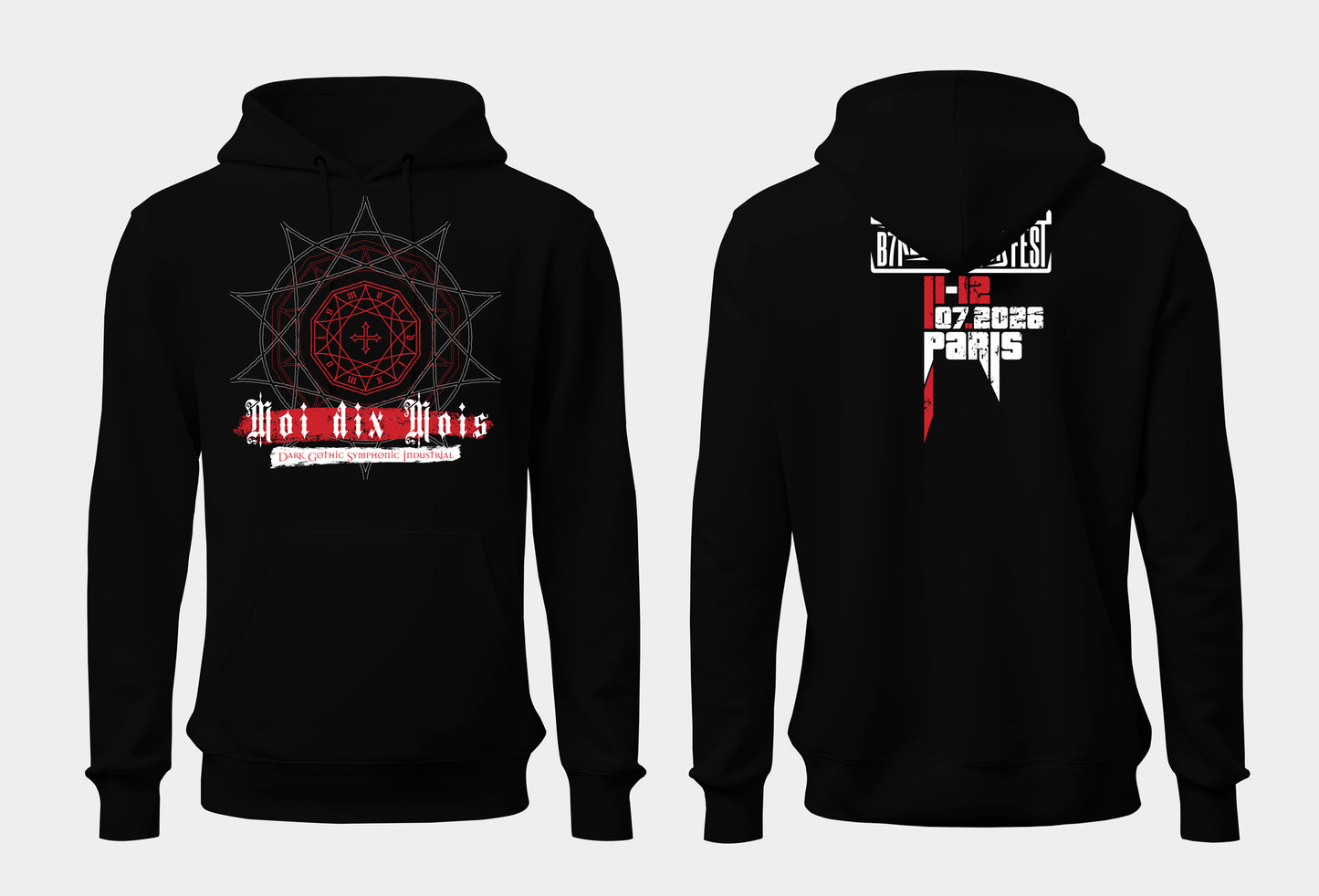 Moi Dix Mois - Hoodie (B7KLAN J-ROCK FEST Edition)