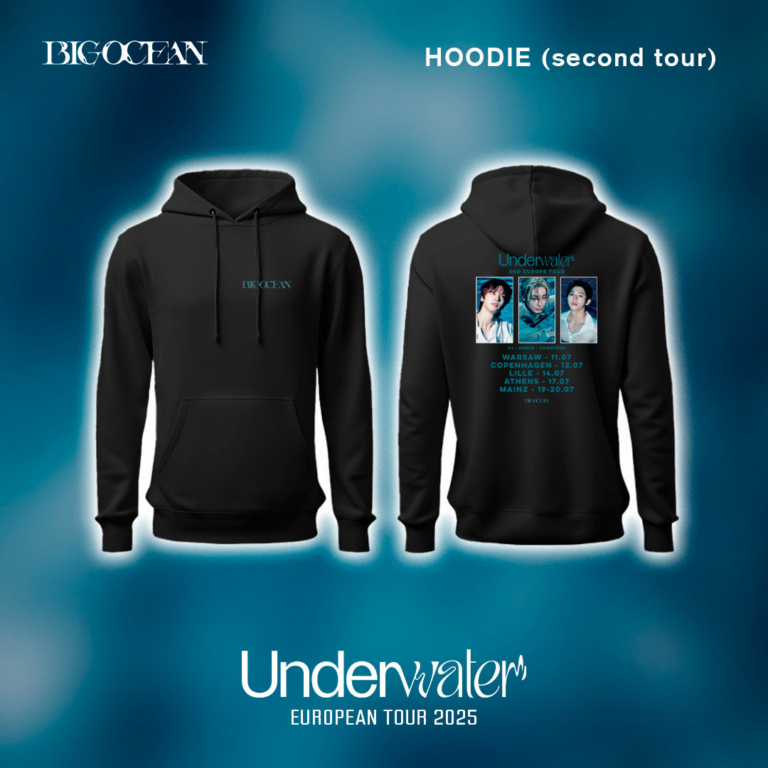 HOODIE - BIG OCEAN {Underwater} TOUR IN EUROPE 2025