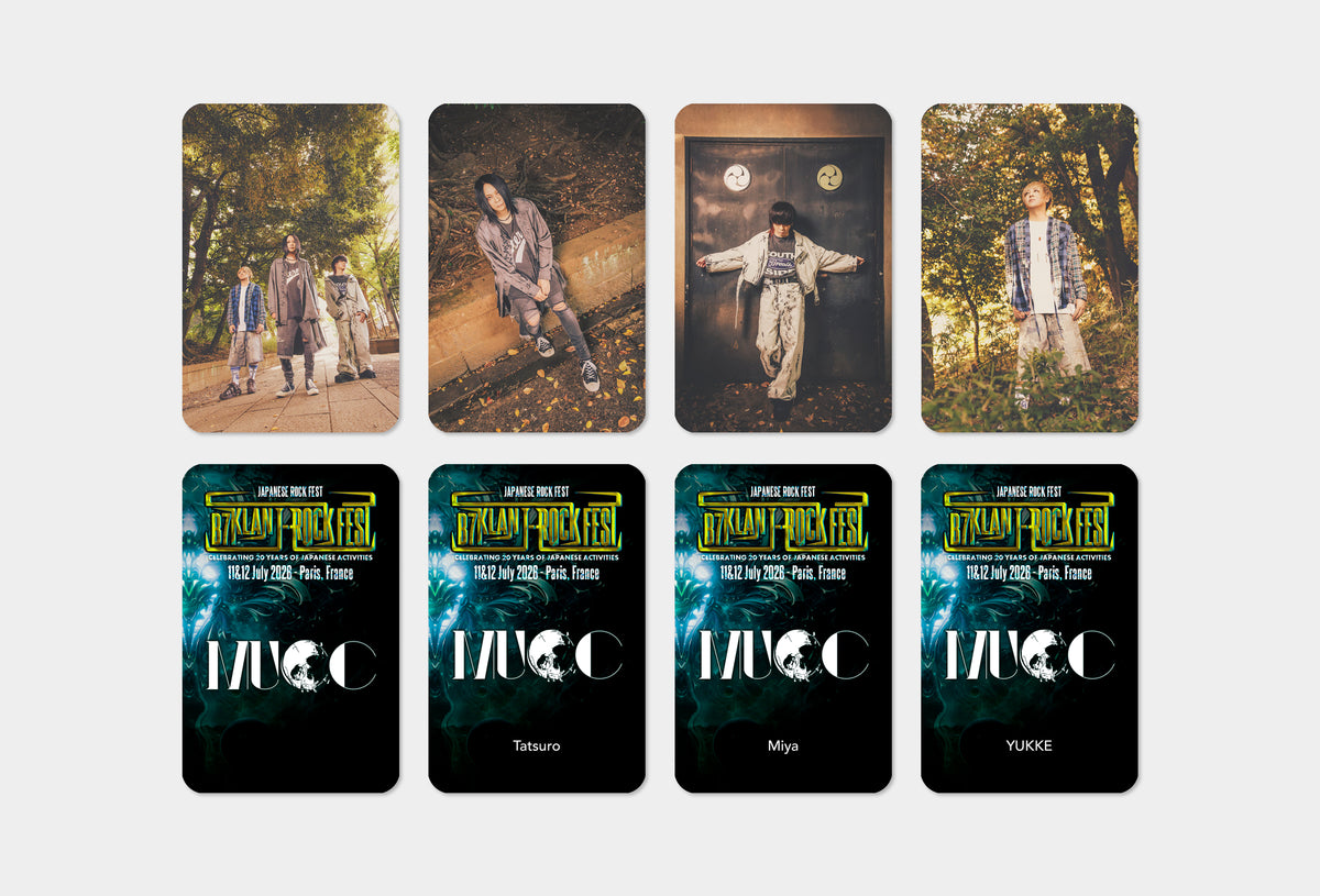 MUCC - Cards Set (B7KLAN J-ROCK FEST Edition)