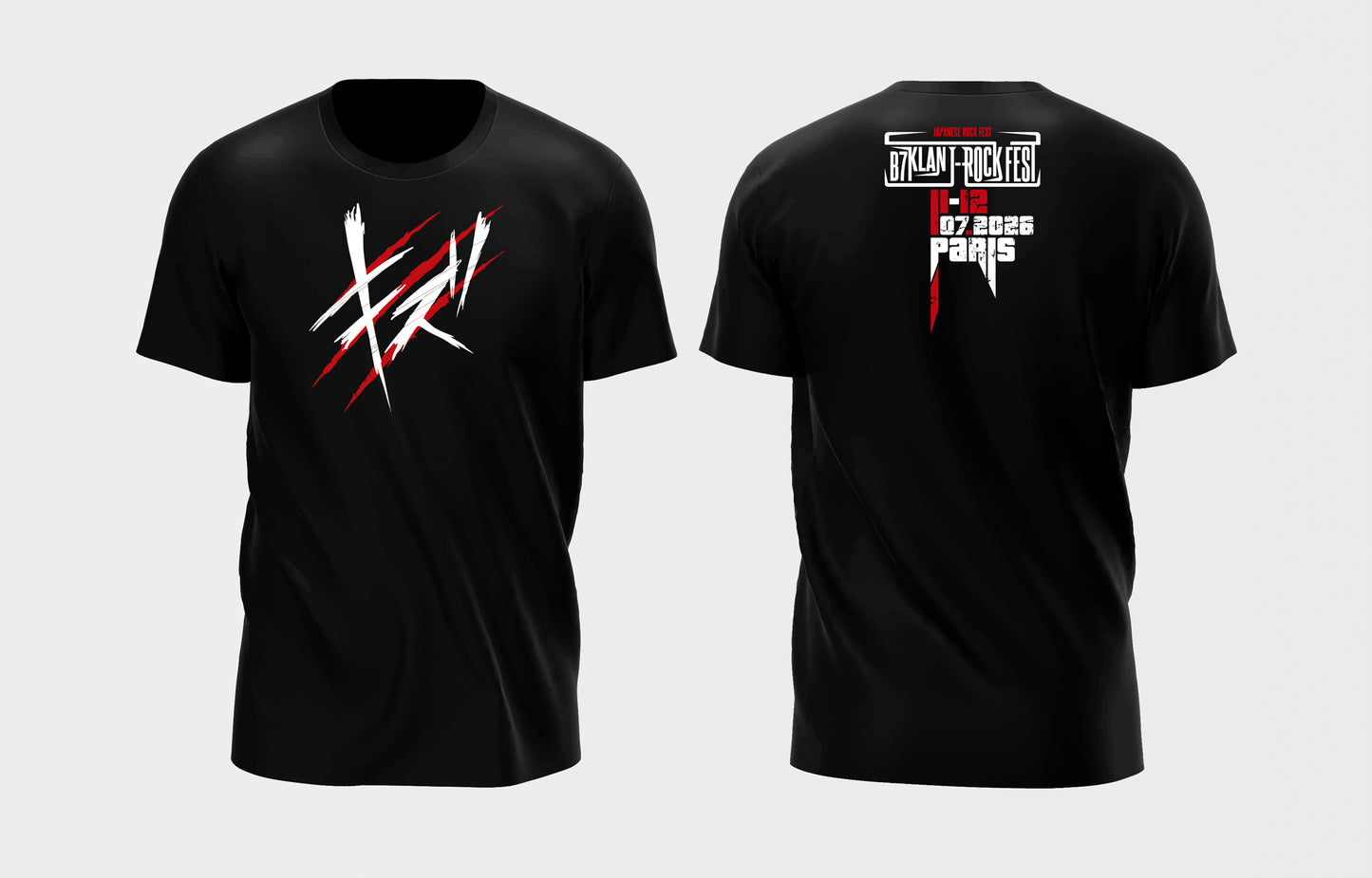 kizu - T-Shirt (B7KLAN J-ROCK FEST Edition)