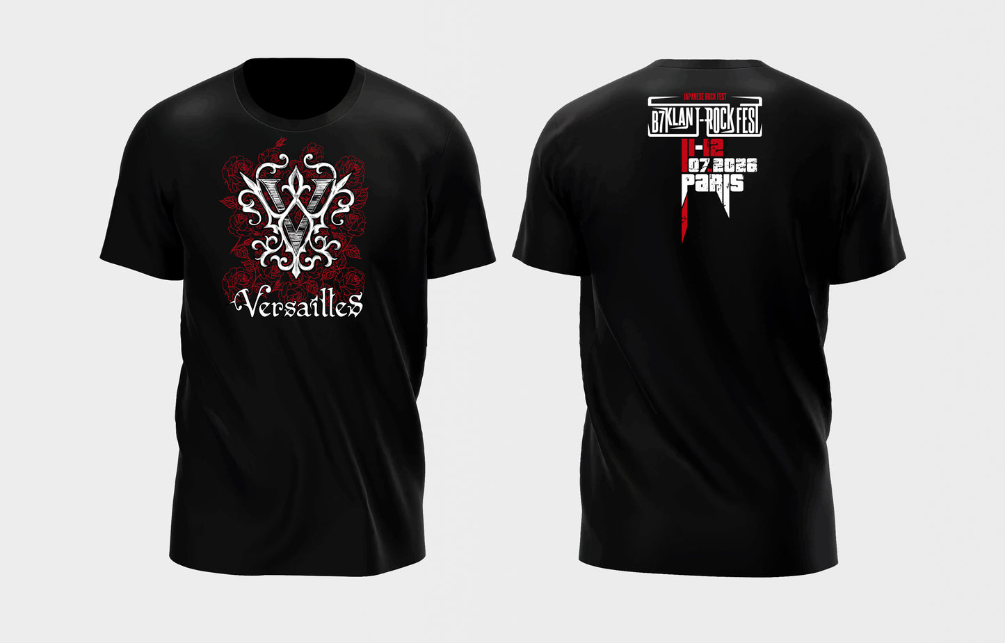 Versailles - T-Shirt (B7KLAN J-ROCK FEST Edition)