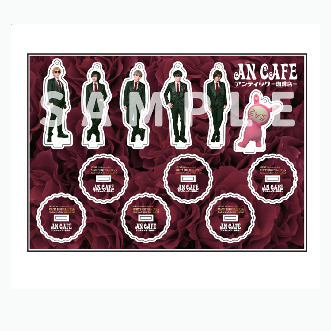 An Cafe - Suit Acrylic Stand Set