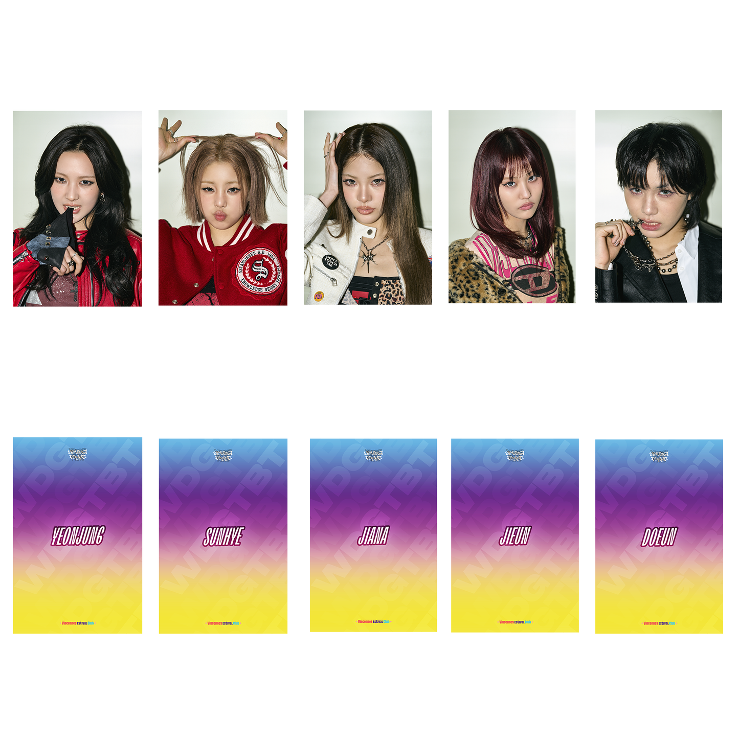 YOUNG POSSE - Cards Set