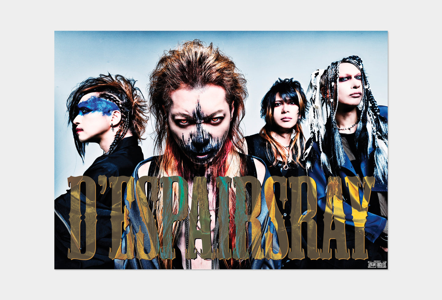 D'ESPAIRSRAY - Poster (B7KLAN J-ROCK FEST Edition)