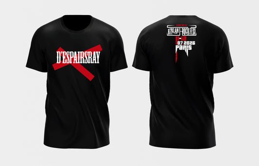 D'ESPAIRSRAY - T-Shirt (B7KLAN J-ROCK FEST Edition)