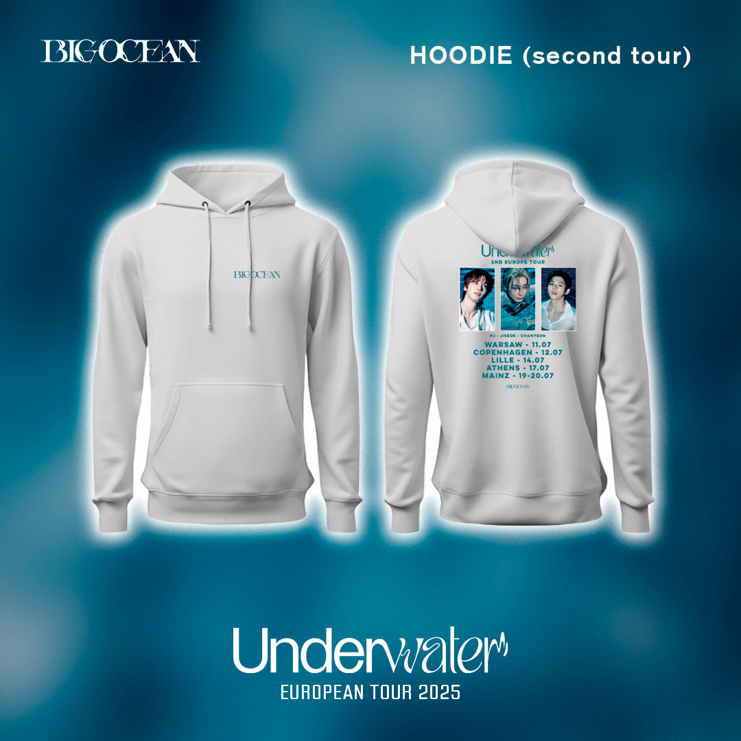 HOODIE - BIG OCEAN {Underwater} TOUR IN EUROPE 2025