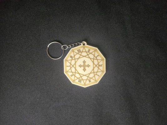 WOODEN KEYCHAIN - Versailles