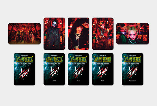 kizu - Cards Set (B7KLAN J-ROCK FEST Edition)