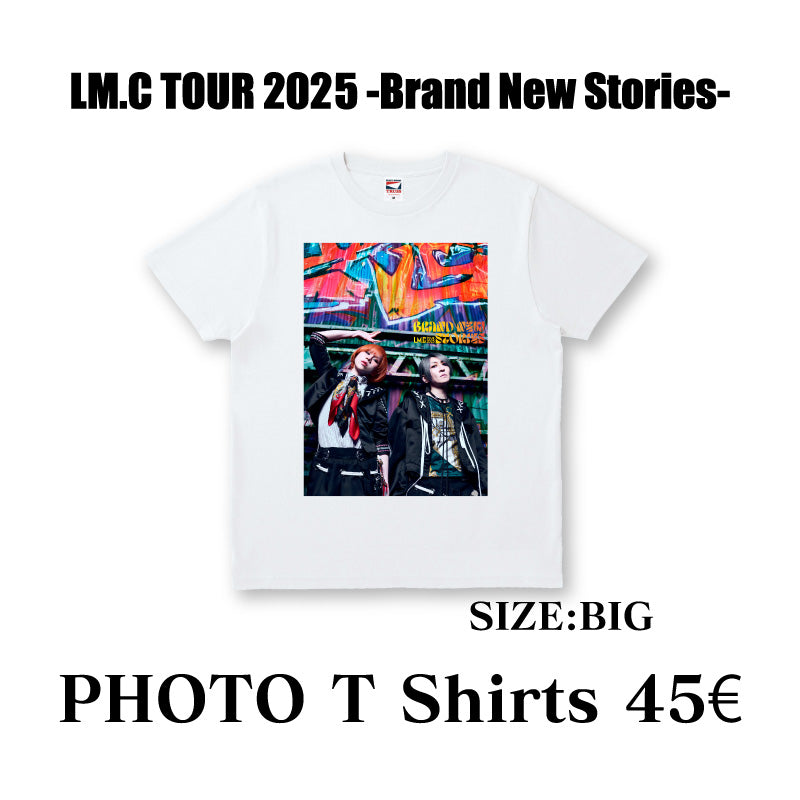 Photo T-shirt | LM.C TOUR 2025 –Brand New Stories–