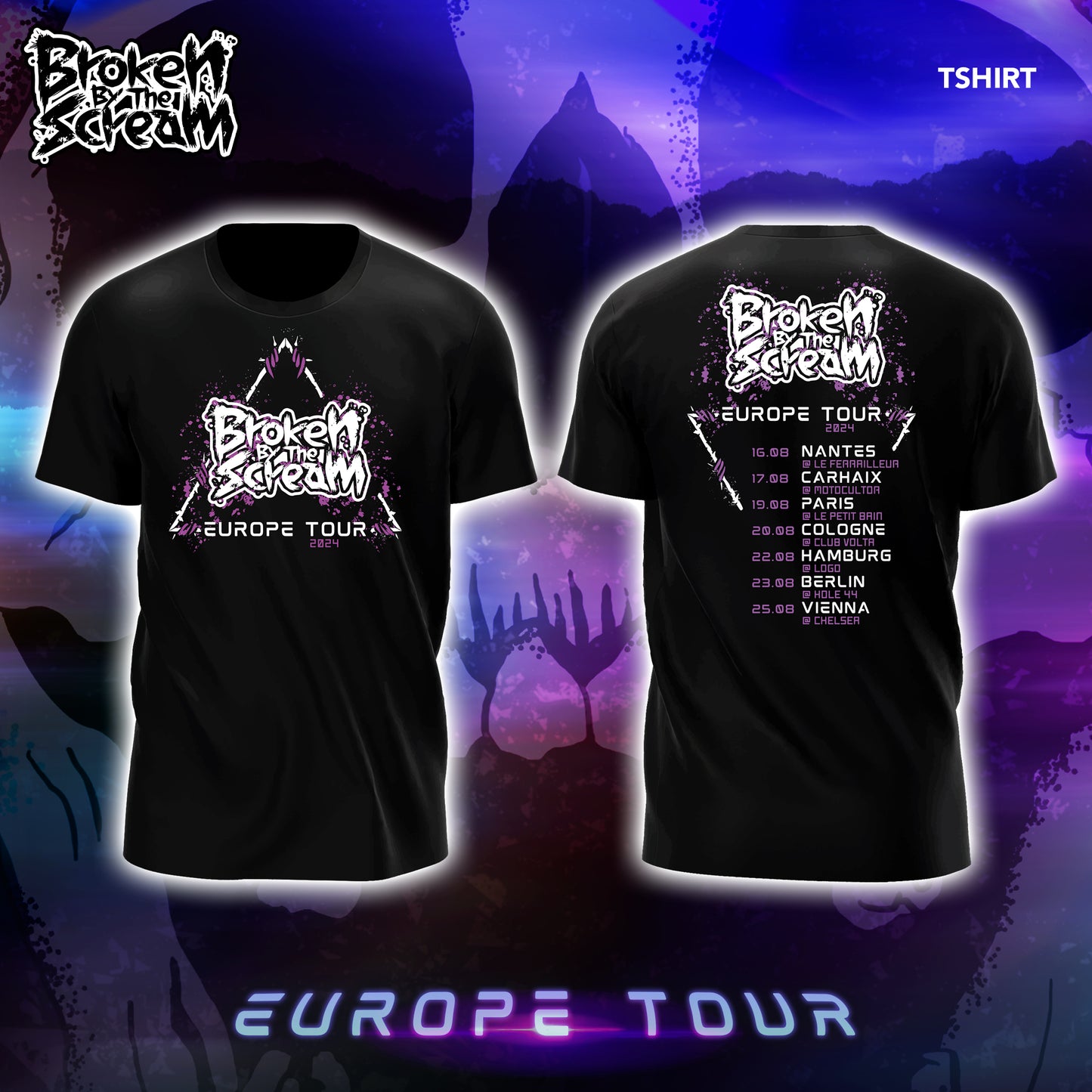 T-SHIRT - BBTS Europe Tour 2024