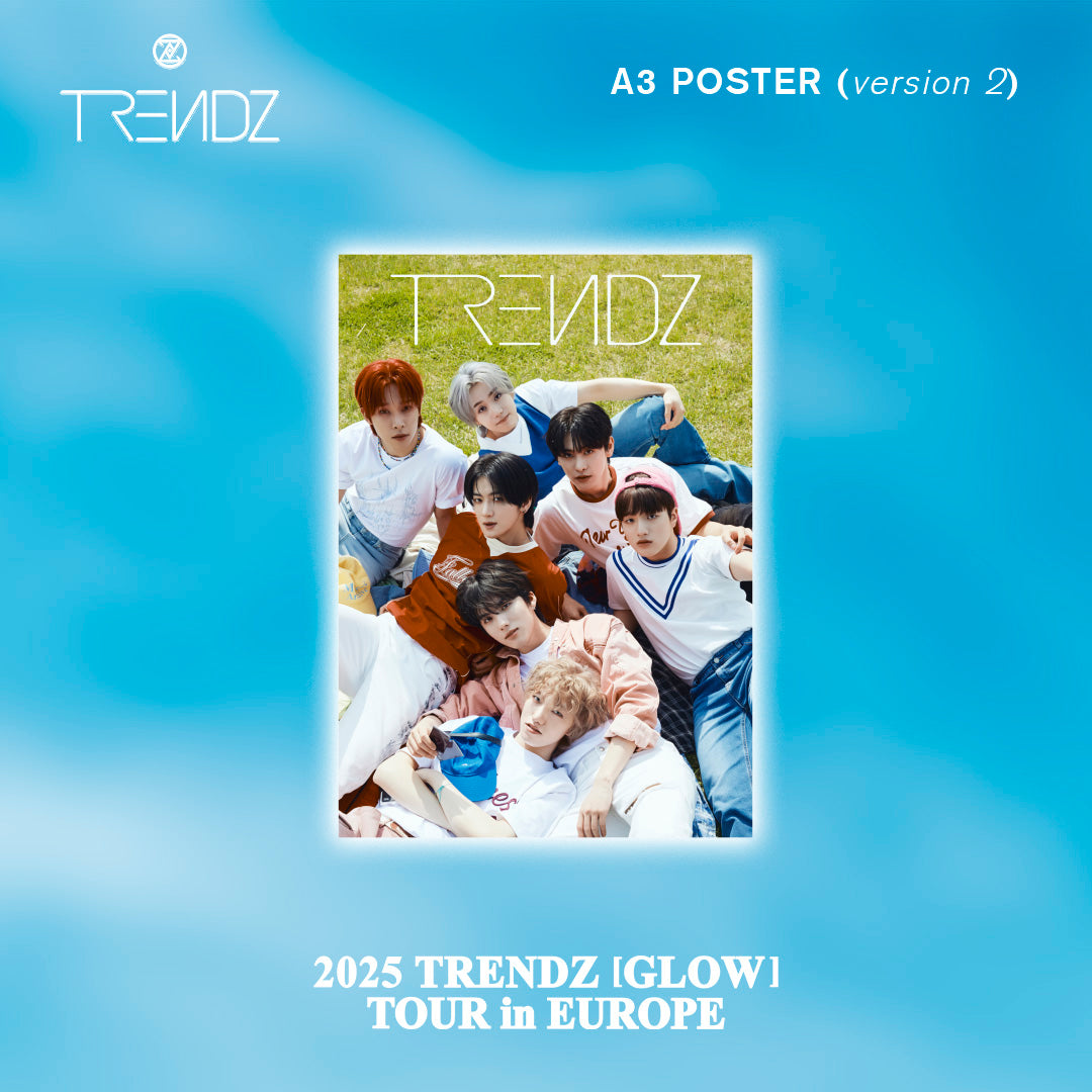 A3 POSTER - TRENDZ [GLOW] TOUR IN EUROPE 2025