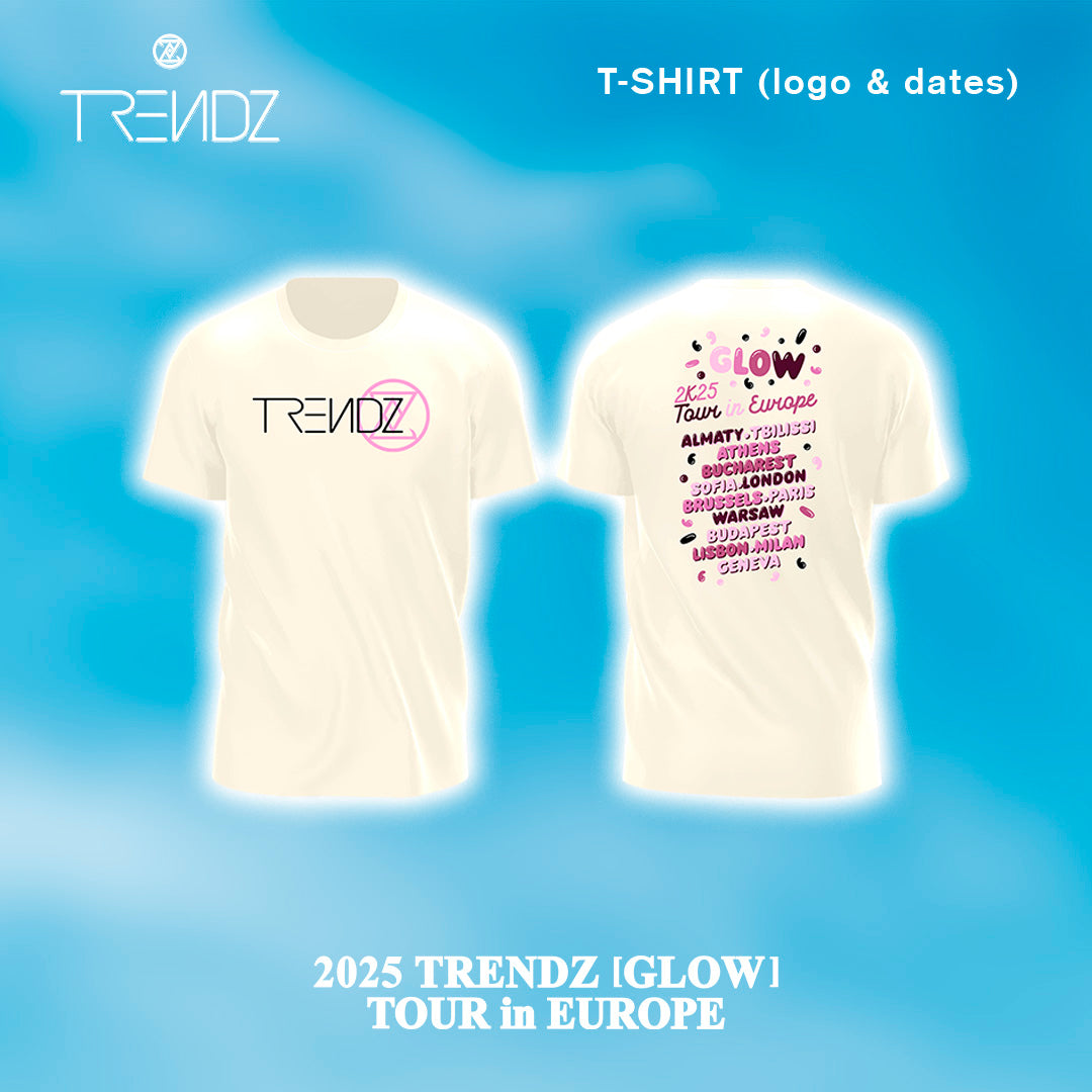 T-SHIRT - TRENDZ [GLOW] TOUR IN EUROPE 2025