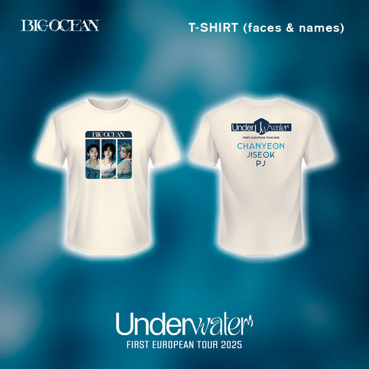 T-SHIRT - BIG OCEAN {Underwater} TOUR IN EUROPE 2025