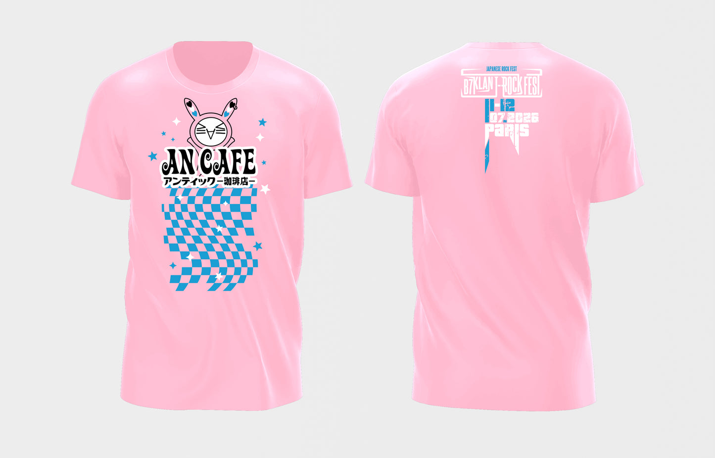 An Cafe - T-Shirt (B7KLAN J-ROCK FEST Edition)