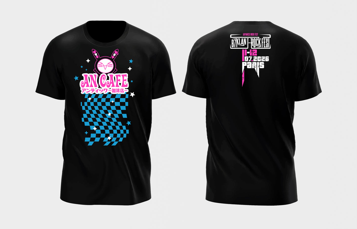 An Cafe - T-Shirt (B7KLAN J-ROCK FEST Edition)