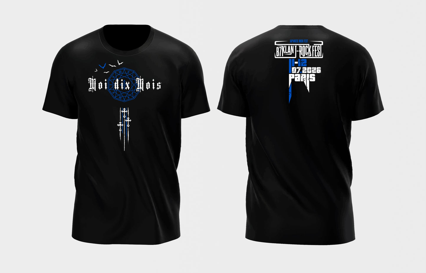 Moi dix Mois - T-Shirt (B7KLAN J-ROCK FEST Edition)